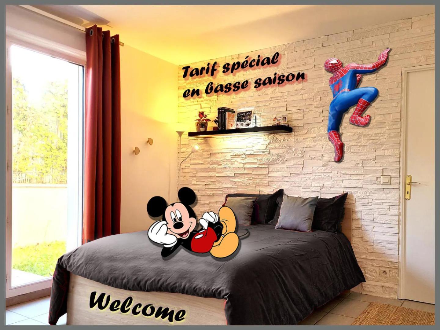 Appartement Avec Salle De Jeux Privee,10Min De Disney Transport En Commun 6 Couchages Шантелу Ан Бри Екстериор снимка